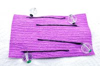 Barrettes métal et perles en résine - Collection Bric à Brac