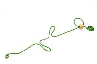 Marque-ta-page en fleur (verte) - Collection Curiosités