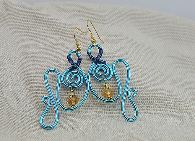 Boucles d'oreille newsletter 18