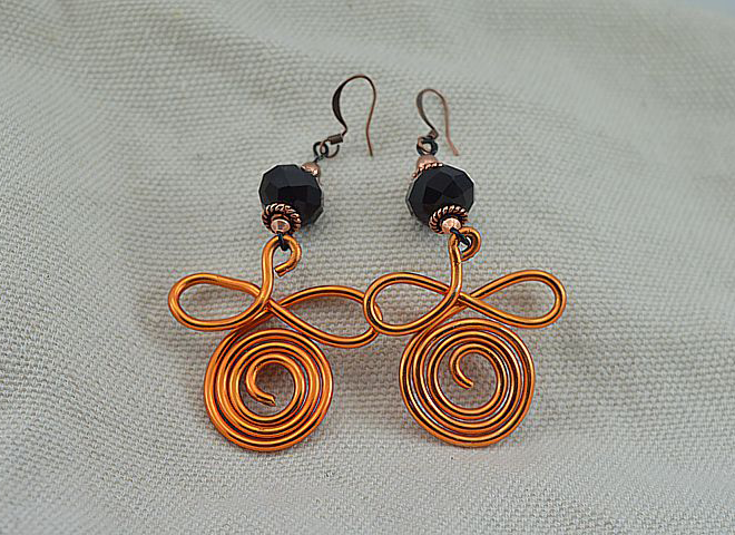 Boucles d'oreille newsletter 18