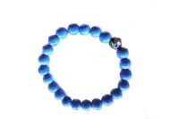 Bracelet simple en perles de verre