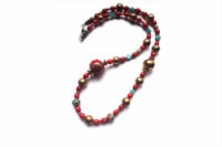 Collier avec perle du Tibet