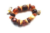 Bracelet en déclinaison de marron